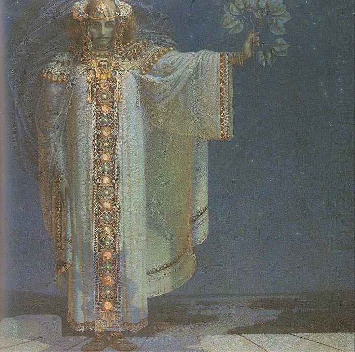 Masek, Vitezlav Karel The Prophetess Libusa china oil painting image